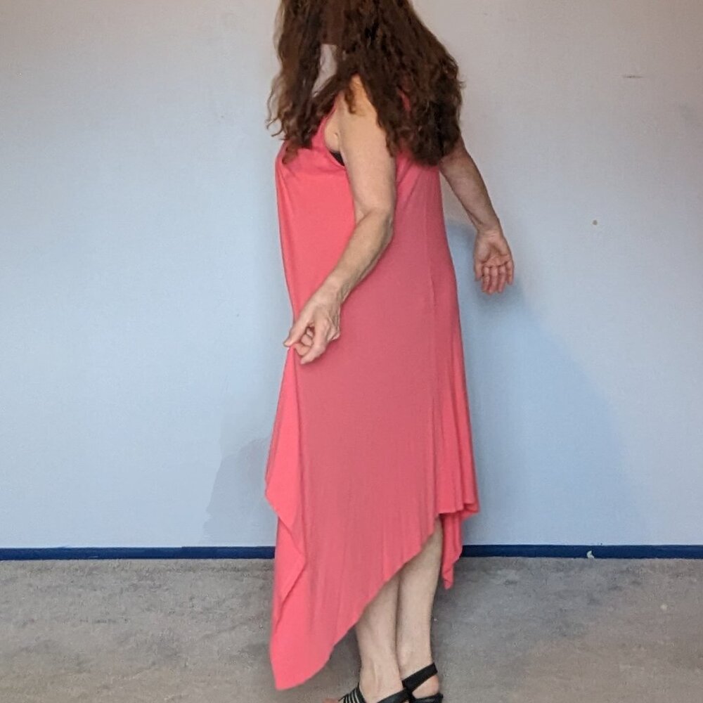 Chico's Tangerine Cotton Comfy Dress, 16-18